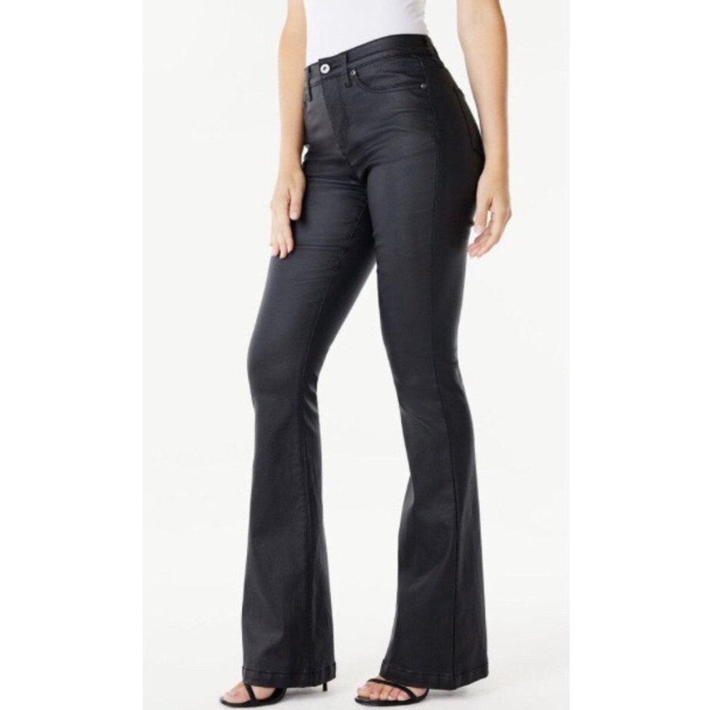 Sofía Jeans Melisa High Rise Flare Black Pants By Sofia Vergara
